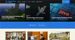 Desktop Screenshot of gamecamp.com